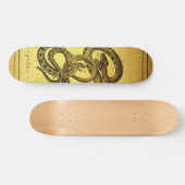 Speciaal op maat gemaakte Faux Gold Foil skateboar Persoonlijk Skateboard (Horizontaal)