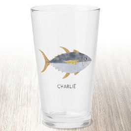 Speciaal op maat gemaakte tonijn glas