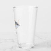 Speciaal op maat gemaakte tonijn glas (Links)