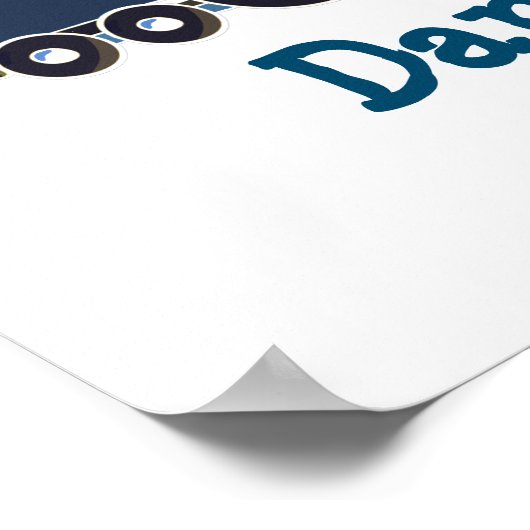 Speciaal op maat gesneden nergernaam voor jongen poster (Hoek)