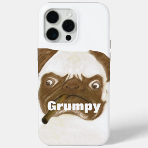 Speciaal op maat gesneden trompy-papegaai met Ciga iPhone 15 Pro Max Hoesje