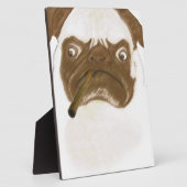 Speciaal op maat gesneden trompy-papegaai met Ciga Fotoplaat (Zijkant)