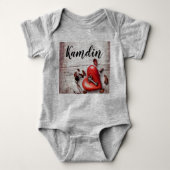 Speciaal op mijn Baby afgestemde landentroep Romper (Voorkant)