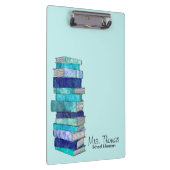 Speciaal op school afgestemd klembord (blauw) (Rechts)