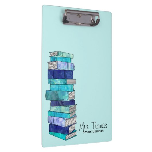 Speciaal op school afgestemd klembord (blauw) (Rechts)