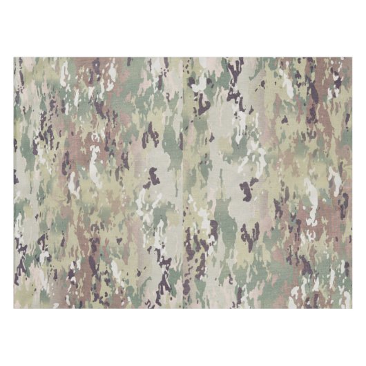 Speciaal op tablecloth Army OCP Camo Uniform Camo Tafelkleed (Voorkant (Horizontaal))