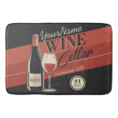 Speciaal op wijn gerichte ijskast voor flessengte badmat (Voorkant)