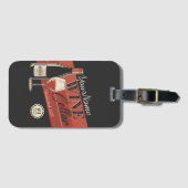 Speciaal op wijn gerichte ijskast voor flessengte bagagelabel (Voorkant (horizontaal))