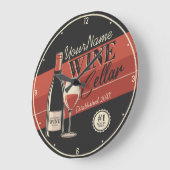 Speciaal op wijn gerichte ijskast voor flessengte grote klok (Hoek)