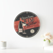 Speciaal op wijn gerichte ijskast voor flessengte grote klok (Huis)