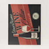 Speciaal op wijn gerichte ijskast voor flessengte legpuzzel (Verticaal)