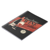 Speciaal op wijn gerichte ijskast voor flessengte notitieboek (Linkerzijde)