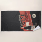 Speciaal op wijn gerichte ijskast voor flessengte strandlaken (Voorkant)