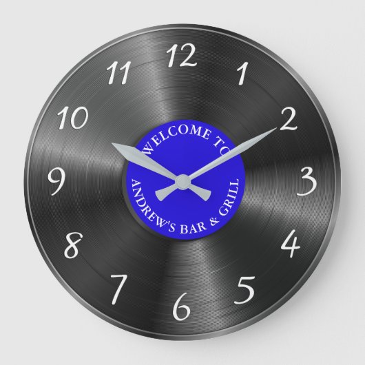 Speciaal opgenomen vinylalbum  grote klok (Voorkant)