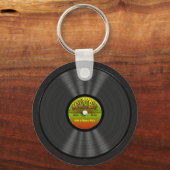 Speciaal opgenomen vinylplaat van Reggae Sleutelhanger (Voorkant)