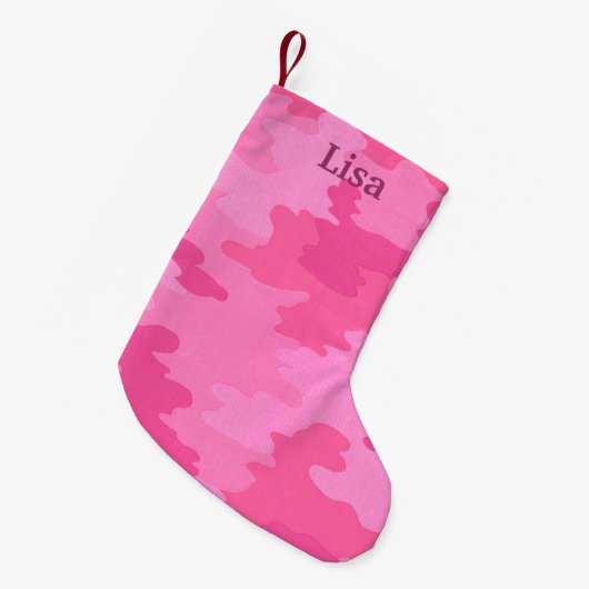 Speciaal opgeruimde warme Camo-kerststaart Kleine Kerstsok (Voorkant (Hangend))