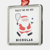 Speciaal opneembaar Racquetball Metalen Ornament (Links)