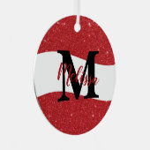 Speciaal ornament van glitterkeramiek (Voorkant Rechts)