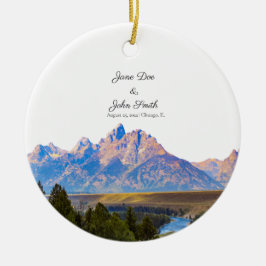 Speciaal Ornament van Rustic Mountain