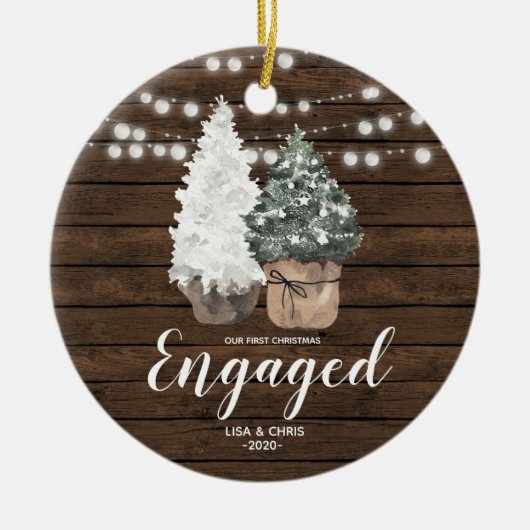 Speciaal Ornament voor eerste kerstmis (Voorkant)