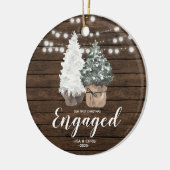 Speciaal Ornament voor eerste kerstmis (Links)