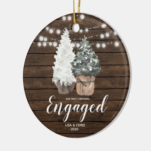 Speciaal Ornament voor eerste kerstmis (Links)
