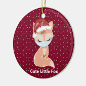 Speciaal Ornament voor kerstcadeau met masker (Links)