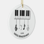 Speciaal Ornament voor pianoleraar (Rechts)