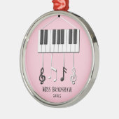 Speciaal Ornament voor pianoleraar (Links)