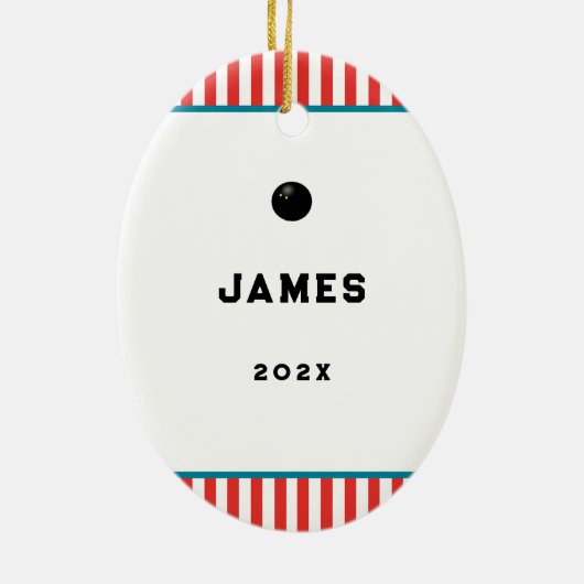 Speciaal ornament voor squash-sportkeramiek (Achterkant)