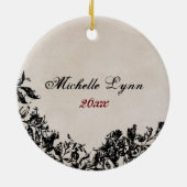 Speciaal paardenpaardje keramisch ornament (Achterkant)