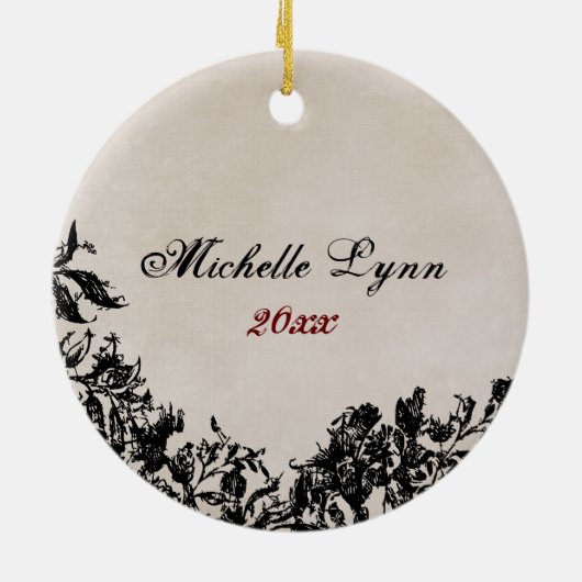 Speciaal  paardenpaardje keramisch ornament (Achterkant)