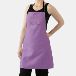 Speciaal Paars bedrijf Logo Apron Schort