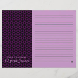 Speciaal Paars papier voor briefpapier