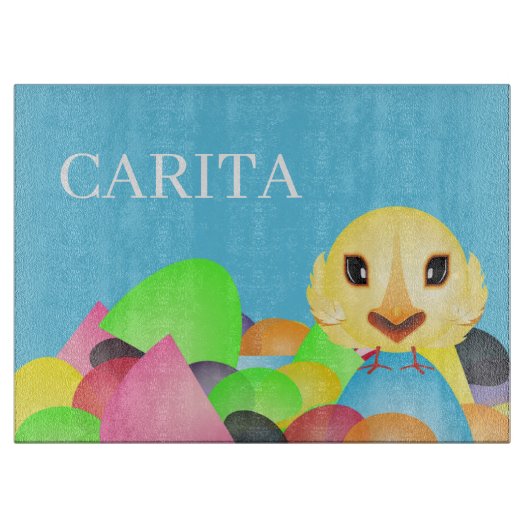 Speciaal paasbestuur snijplank (Voorkant)