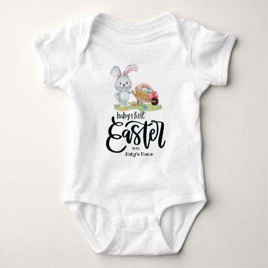 Speciaal paascadeau voor Baby - De eerste Pasen vo Romper (Voorkant)
