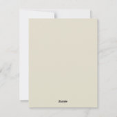 Speciaal  paaseizoenteutelrooster feestdagenkaart (Achterkant)