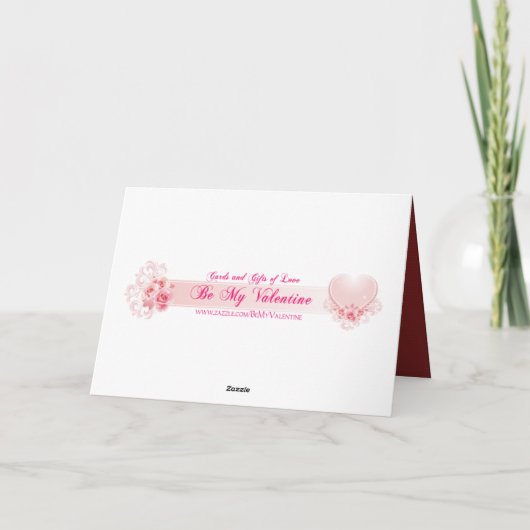 Speciaal pap Masculine-Valentijn Feestdagen Kaart (Achterkant)