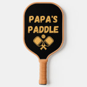 Speciaal Papa's Pickleball Paddle (Achterkant)