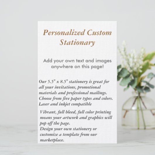 Speciaal papier (Staand voorkant)