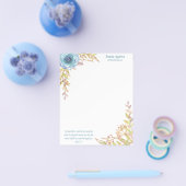 Speciaal papier | Schrift | WATERVERF Flyer (Enkel)