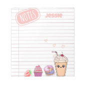 Speciaal papier voor computerkleding, speciaal ont notitieblok (Voorkant)