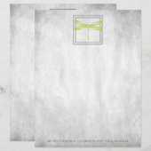 Speciaal papier voor groene dragonfly (Voorkant / Achterkant)