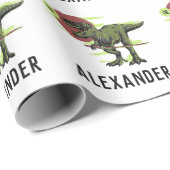 Speciaal papier voor het oppakken van dinosaurus (Rol Hoek)