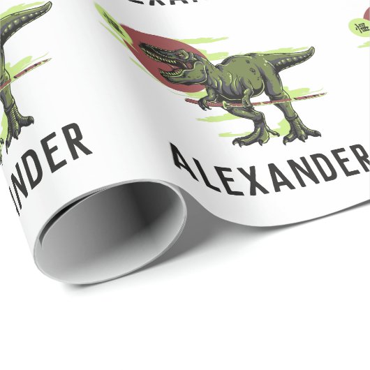 Speciaal papier voor het oppakken van dinosaurus (Rol Hoek)