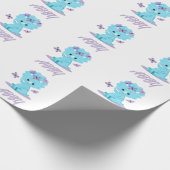 Speciaal papier voor het oppakken van dinosaurus (Hoek)