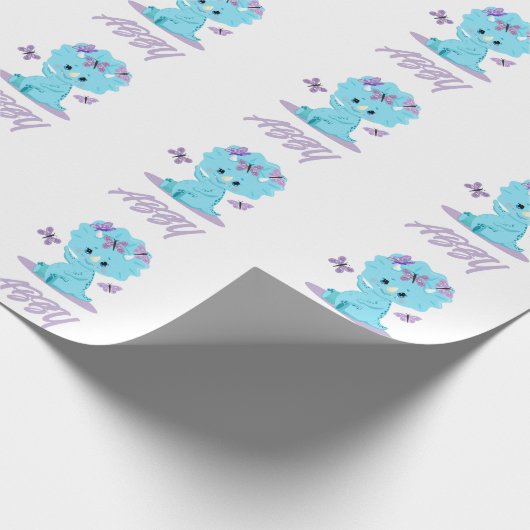 Speciaal papier voor het oppakken van dinosaurus (Hoek)