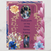 Speciaal papier voor mijn moeder Norma Kinney (Voorkant / Achterkant)