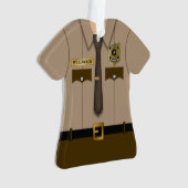 Speciaal park Ranger Uniform Ornament (voorkant)