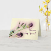 Speciaal-pas zeer om het even welke gelegenheid kaart (Gele Bloem)